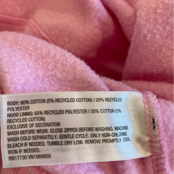 JoyLab Bright Pink Size Large ZipUp Hoodie - Picture 8 of 10